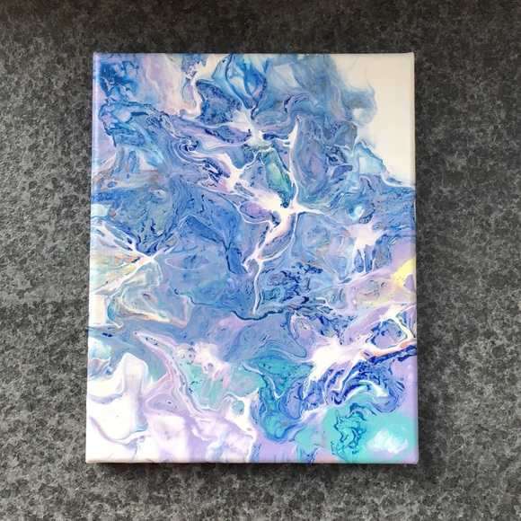 One of the kind Acrylic Painting - Ocean Breeze - Picture 3 of 5